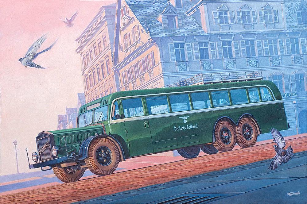 ローデン 1/72 フォマーグ7or660大型バス 072T729 プラモデル w17b8b5 Amazon.co.jp: ローデン 1/72 フォマーグ7or660大型バス 072T729